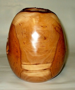 another angle of the woodturning