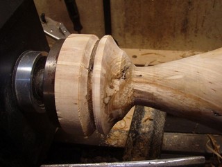  refine the base to pedetal stem