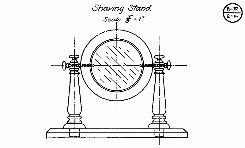 shaving stand