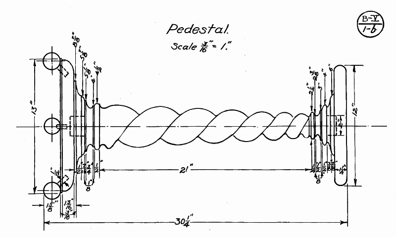 Pedestal (double)