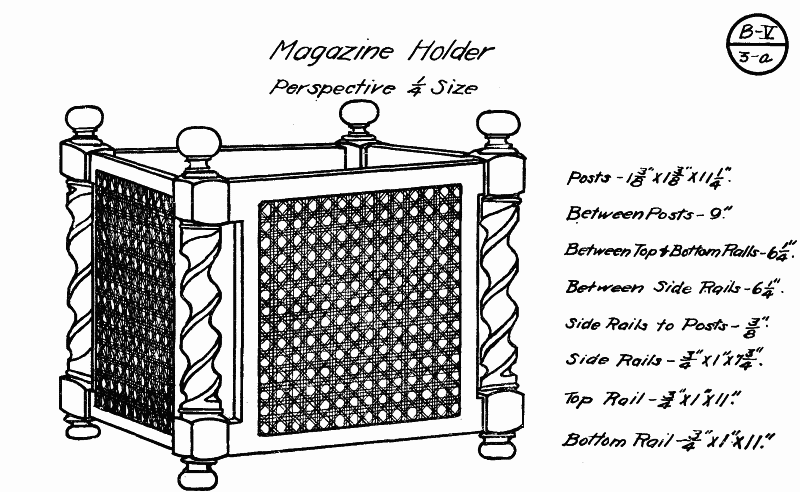 magazine holder