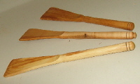 wood turning spatula image