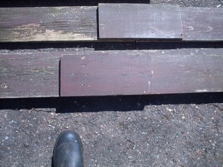 free boards that are too short getting spliced to work
