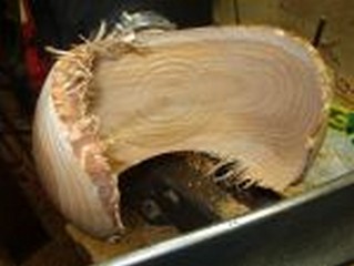  inside is ready to sand. 