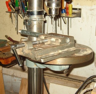 wodturning hollowing equipment, drill for arm rest