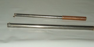 woodworking lathe project, hollowing handle, fitting tool holder