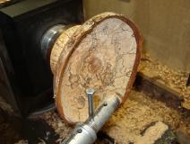 wood turning endgrain image