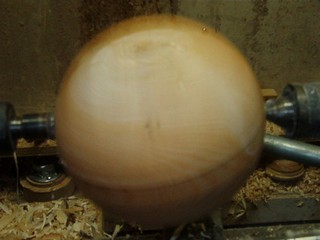 seeing a ghost on the lathe 