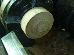 wood turning technique, fitting tenon