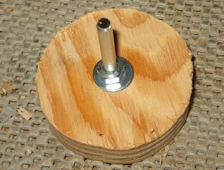 sanding disk assembled bottom