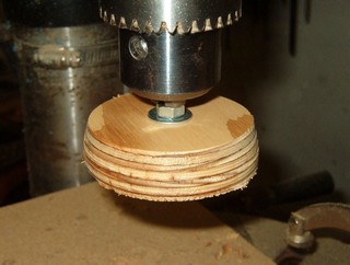 rounding and tapering the woodworking sander