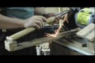 wood turning sharpening jig image