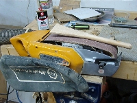 finish sanding belt sander
