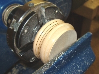 bottom tenon turned away from tealight