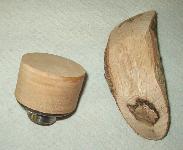 woodturning angel wing image