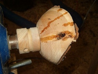 some CA in cracks and knots