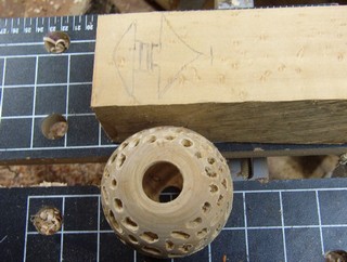 a piece of bird's eye maple