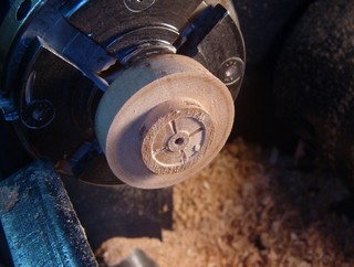 reversed in the chuck