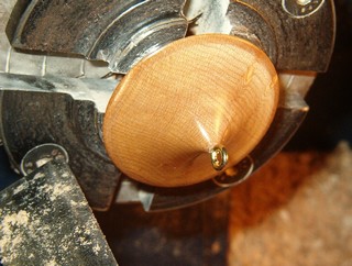 reversed in the chuck