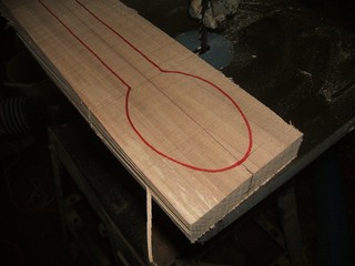 cut out on the band saw