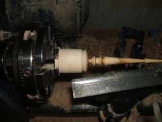  cut behind the base for a taper 
