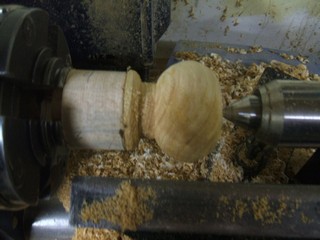 finish turned into a bead   finish turned into a bead