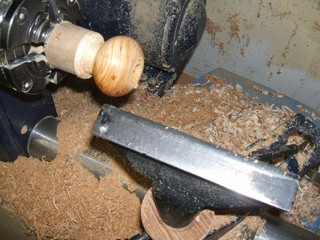 Work your way to the side 