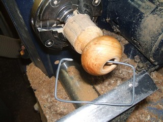 gap remaining in the wire 