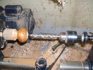  cap for the ornament has a 3/8