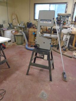 	Bandsaw given a bit of a move for now	