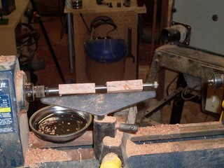 last bushing and nut are added  last bushing and nut are added