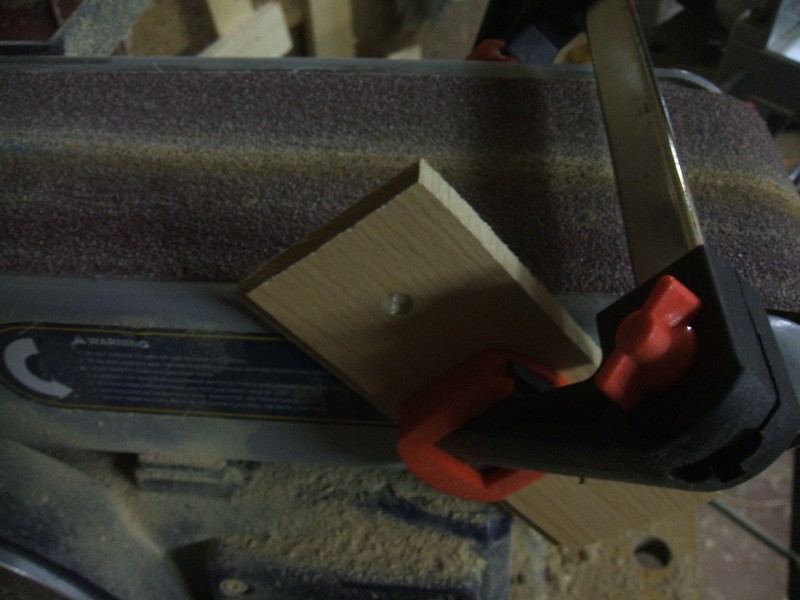 The ferrule is abutted against the jig and the nail rotated counter to 