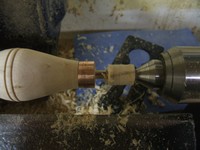 woodworking lathe technique