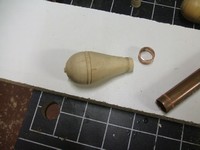 wood turning blank finished
