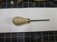 woodturning technique: super glue