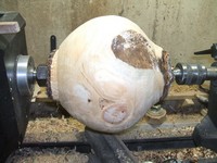 technique: using a brass brush technique: using a brass brush