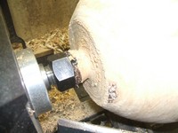 considering the burl base for faceplate considering the burl base for faceplate