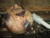 woodworking lathe technique: strengthen the neck