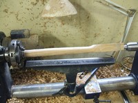 turning the handle