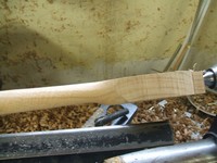 Wood Turning a Wooden Spoon (2)