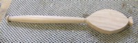 wood lathe turned spoon