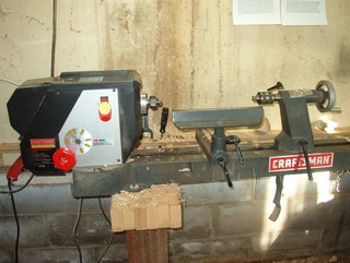 Craftsman 15" wood lathe